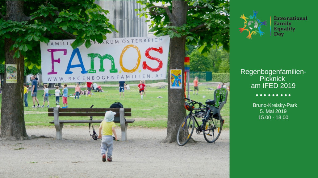 Regenbogenfamilien-Picknick am IFED 2019