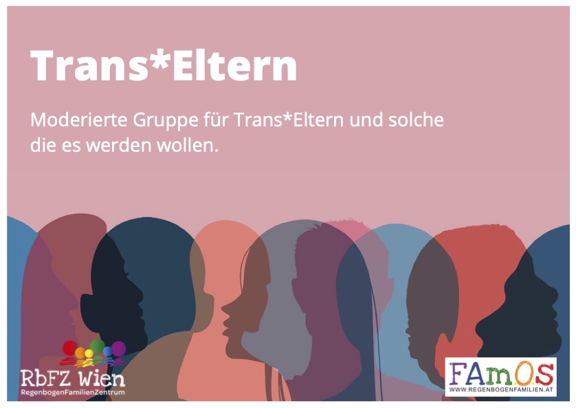Neue moderierte Selbsthilfegruppe für Trans*Eltern und Trans* mit Kinderwunsch.