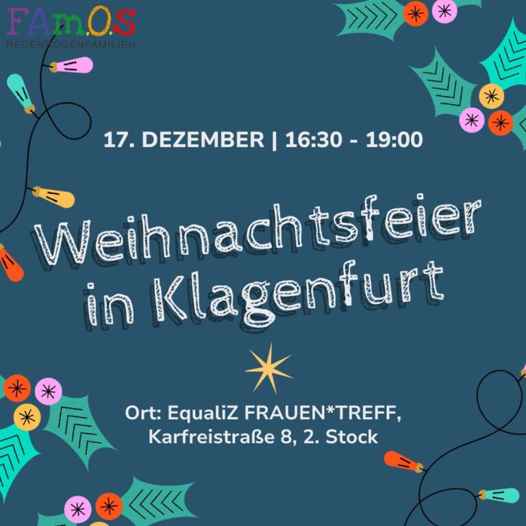 Weihnachtsfeier in Klagenfurt