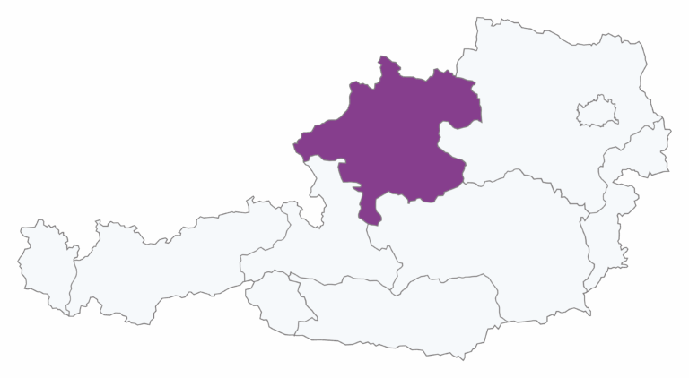 Karte Oberösterreich