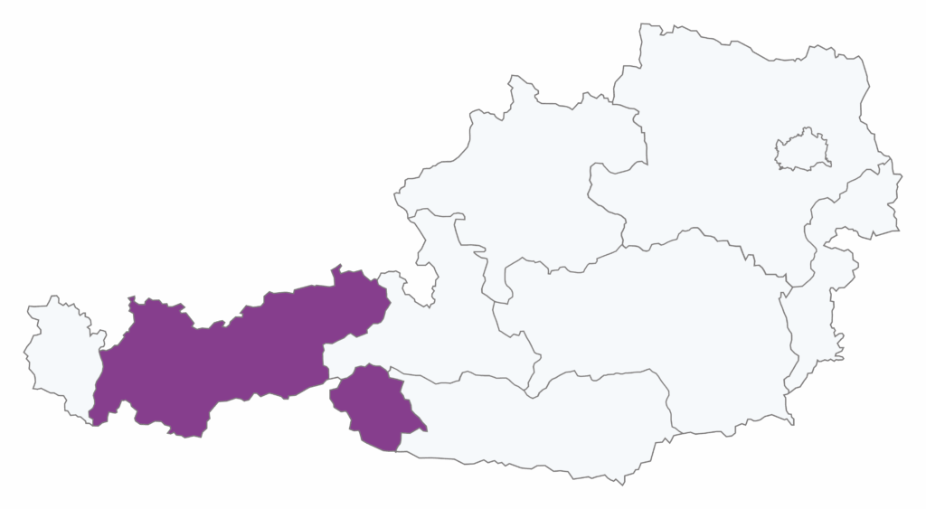 Karte Tirol