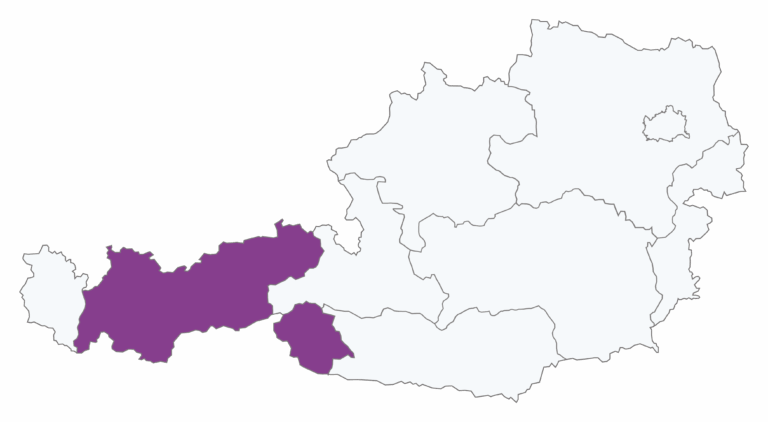 Karte Tirol